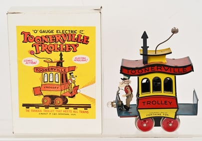 C&M O GA TOONERVILLE TROLLEY w/ BOX