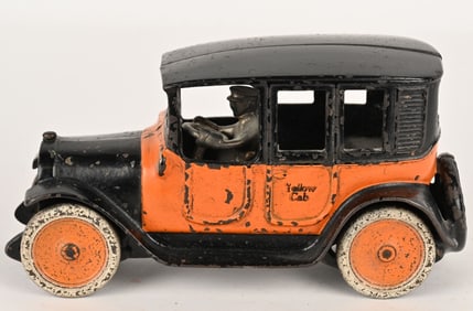 ARCADE CAST IRON YELLOW CAB