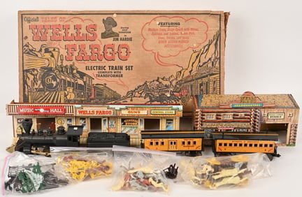 MARX WELLS FARGO TRAIN SET w/ BOX