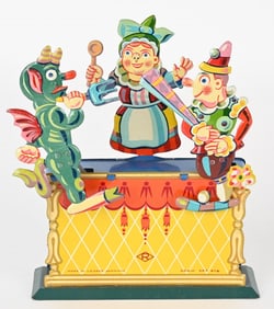 US ZONE GERMANY WINDUP PUNCH & JUDY THEATER
