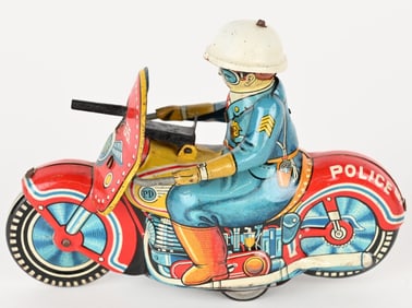 HADSON TIN FRICTION 55 POLICE MOTORCYCLE