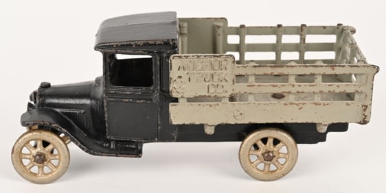 NORTH & JUDD CAST IRON ANCHOR TRUCK CO STAKE BED