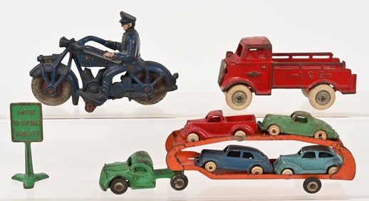 4- CAST IRON TOYS