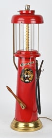TOM SMITH PEDAL CAR GAS PUMP LAMP
