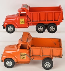 TONKA BIG MIKE & STATE DEPT DUMP TRUCK