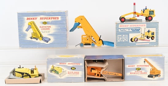 4- VINTAGE DINKY TOYS w/ BOXES