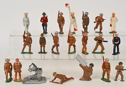 20- BARCLAY & MORE LEAD SOLDIERS
