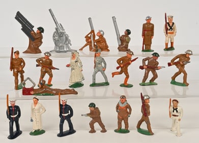 20- BARCLAY & MORE LEAD SOLDIERS