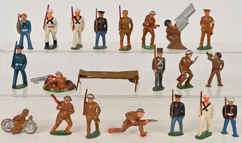 20- BARCLAY & MORE LEAD SOLDIERS