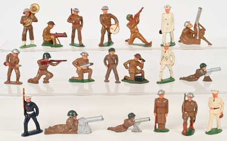 20- BARCLAY & MORE LEAD SOLDIERS