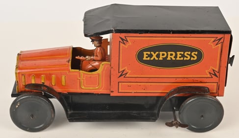 GERMAN TIN WINDUP EXPRESS VAN
