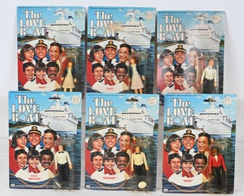 6- MEGO LOVE BOAT ACTION FIGURES MOC