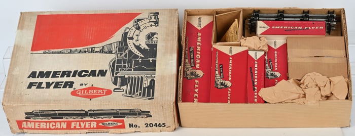 AMERICAN FLYER #20465 TRAIN SET w/ BOX
