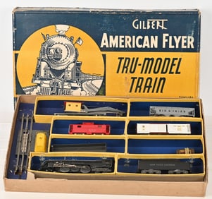 AMERICAN FLYER 4021 TRAIN SET w/ BOX