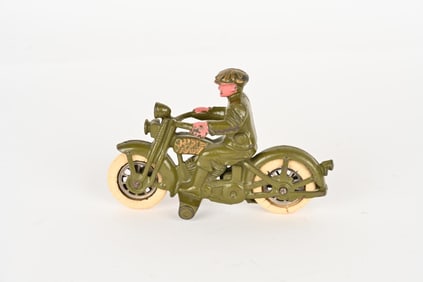 HUBLEY CAST IRON CIVILIAN MOTORCYCLE