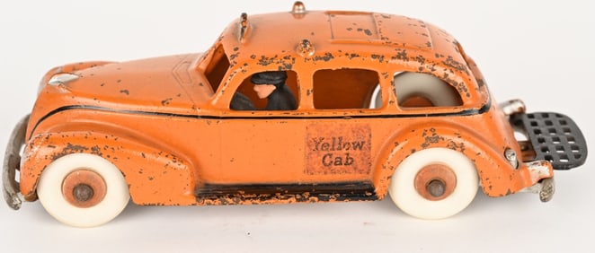 HUBLEY CAST IRON ZEPHYR YELLOW TAXI CAB