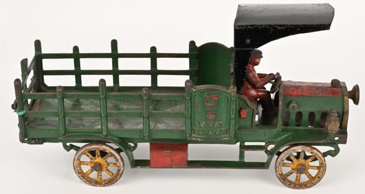 HUBLEY CAST IRON 5 TON STAKE TRUCK