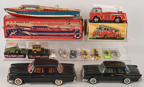 VINTAGE TIN TOYS & SLOT CARS