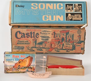 VINTAGE TOY LOT, MARX & MORE