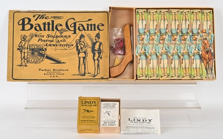 2- ANTIQUE PARKER BROTHERS GAMES