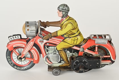 ARNOLD TIN WINDUP CIVILIAN MOTORCYCLE