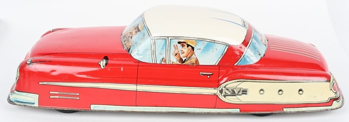 MARX LARGE RED COUPE