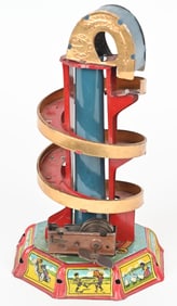 GEROGE LEVY TIN WINDUP MARBLE TOY