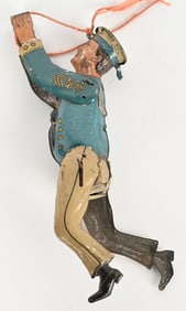 GERMAN TIN CLIMBING SOLDIER