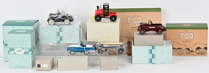 LOT OF HALLMARK KIDDIE CARS w/ BOXES