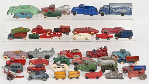 HUGE LOT OF SLUSH METAL VEHICLES