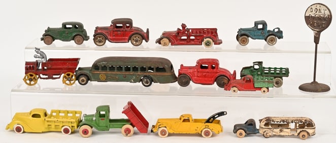 LOT OF CAST IRON TOYS