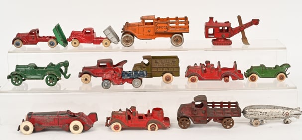 LOT OF CAST IRON TOYS