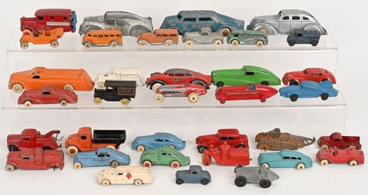 HUGE LOT OF SLUSH METAL VEHICLES