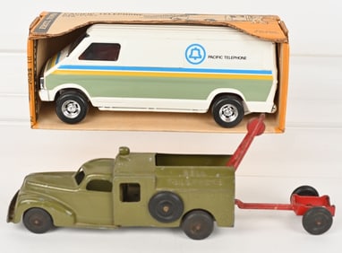 2- TELEPHONE TRUCKS, HUBLEY & ERTL