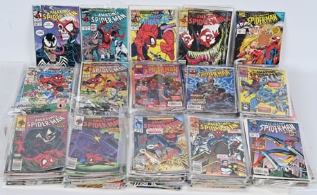 LARGE LOT OF AMAZING SPIDERMAN COMICS
