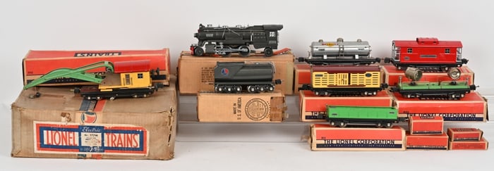 LIONEL 227W WORK TRAIN SET w/ BOX