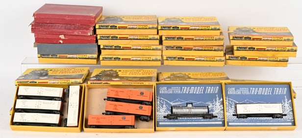 AMERICAN FLYER HO TRU-MODEL ROLLING STOCK