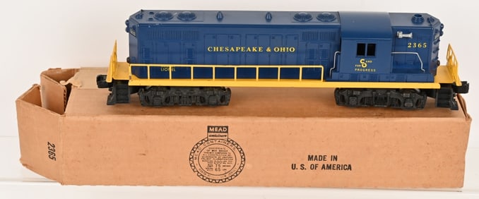 LIONEL #2365 BALTIMORE & OHIO GP-7 DIESEL w/ BOX