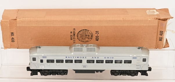 LIONEL #400 POWERED BUDD UNIT w/ BOX