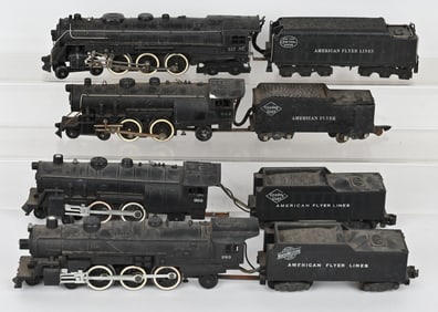 AMERICAN FLYER LOCOMOTIVE & TENDERS