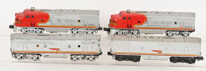 LIONEL 2343 & 2353 SANTA FE F3 AA & BB UNITS