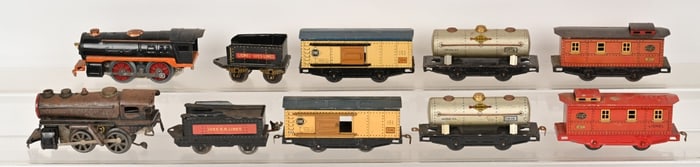 LOT OF EARLY O GA LIONEL & MORE