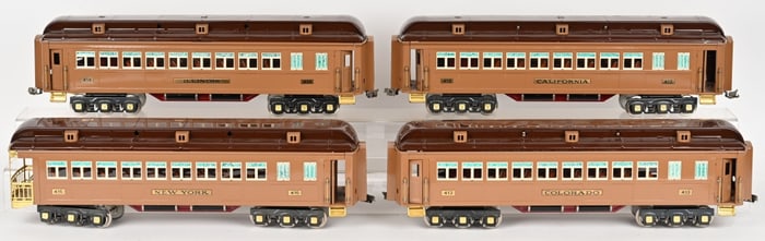 4- WILLIAMS STD GA STATE PASSENGER CARS
