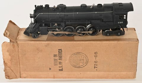LIONEL 726 BERKSHIRE LOCOMOTIVE w/ BOX