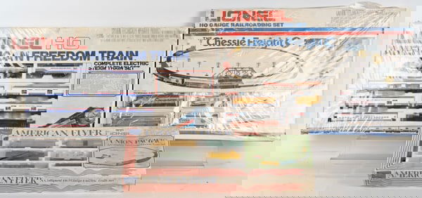 3- LIONEL HO TRAIN SETS