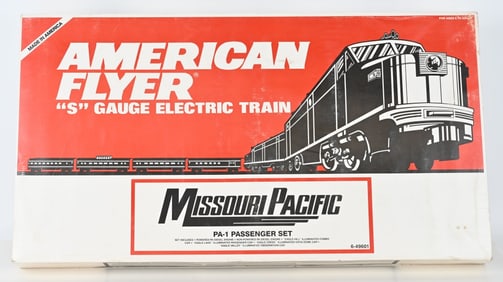 AMERICAN FLYER #6-49601 MISSOURI PACIFIC PA-1 SET