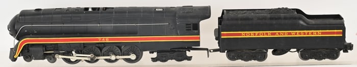 LIONEL #746 NORFOLK & WESTERN LOCO & TENDER