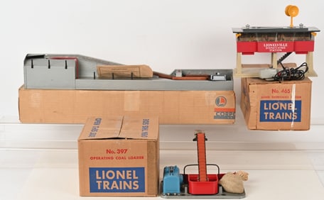 LIONEL 364, 397, & 465 ACCESSORIES BOXED