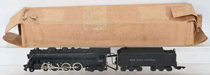 AMERICAN FLYER 322 LOCOMOTIVE & TENDER