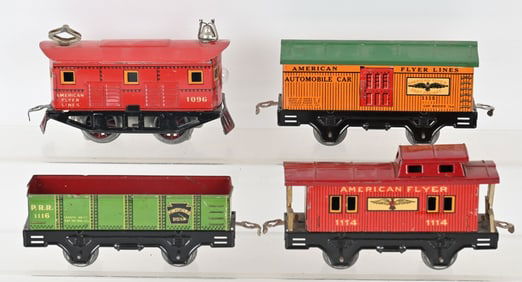 AMERICAN FLYER 1096 ELECTRIC ENGINE & FREIGHT CAR